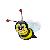 The Flying Bee Smiley Face, Emoticon