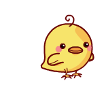 The Cute Chick Smiley Face, Emoticon