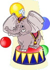 Dumbo N Circus Smiley Face, Emoticon