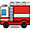 Red Fire Truck Smiley Face, Emoticon