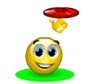 Let's Play Frisbee Smiley Face, Emoticon
