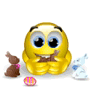 Eating Lots Of Chocolates Smiley Face, Emoticon