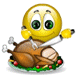 The Juicy Turkey Smiley Face, Emoticon
