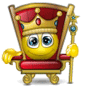 The Powerful King Smiley Face, Emoticon