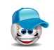 The Baseball With Hat Smiley Face, Emoticon