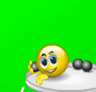 The Bowling Ball Smiley Face, Emoticon