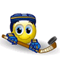 The Hockey Player Smiley Face, Emoticon