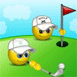 Ball In The Hole Smiley Face, Emoticon