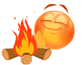 The Warmth Of Fire Smiley Face, Emoticon