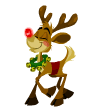 The Walking Reindeer Smiley Face, Emoticon