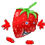 The Dancing Strawberry Smiley Face, Emoticon
