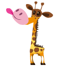 The Tall Giraffe Smiley Face, Emoticon