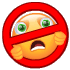 You Are Banned Smiley Face, Emoticon