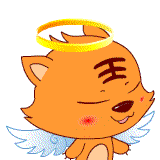 The Angel Cat Smiley