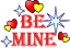 Be Mine And Hearts Smiley