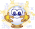 Smiling Crystal Ball Smiley