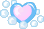 Glowing Pink Heart Smiley