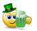 Beer Mug And Green Hat Smiley