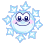 Smiley Snowflake Glitters Smiley