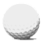 White Golf Ball Smiley