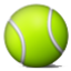 Green Tennis Ball Smiley