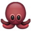 Pink Tiny Octopus Smiley