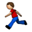 Boy Rushing And Running Smiley