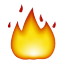 A Blazing Fire Smiley