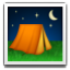 Tent Under The Moon Smiley