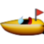 Yellow Tiny Boat Smiley