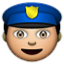 The Police With Head Gear Smiley