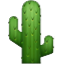 Green Cactus Plant Smiley