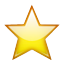 One Yellow Star Smiley