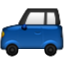 Tiny Blue Car Smiley