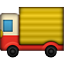 Truck With Yellow Cargo Smiley
