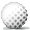 White Golf Ball Smiley