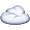 White Fluffy Cloud Smiley