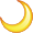 Bright Lowing Moon Smiley
