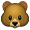 Cute Brown Bear Smiley
