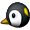 Black And Yellow Penguin  Smiley
