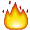 A Blazing Fire Smiley