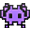 Pixelated Computer Character Smiley