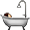 Bath Tub With Shower Smiley