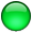 Bright Green Circle Smiley