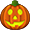 Halloween Pumpkin Lantern Smiley