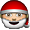 Santa Clause Get Up Smiley