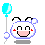 The Blue Balloon Smiley