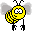 Smiley Becomes A Bee Smiley