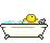 Rubber Ducky Bath Smiley