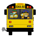Crazy School Bus Smiley